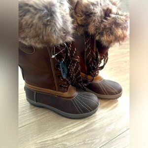 Brand New London Fog winter boots sz 6